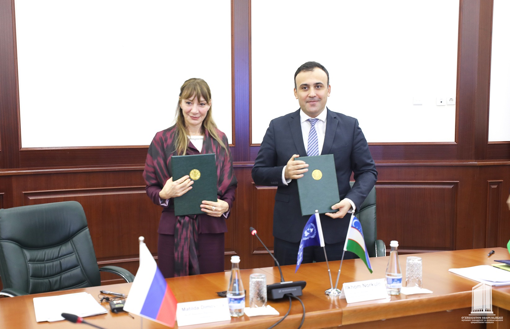 Иқтисодиёт вазирлиги ва БМТ Тараққиёт дастури 2,1 млн долларлик лойиҳани ишга туширди