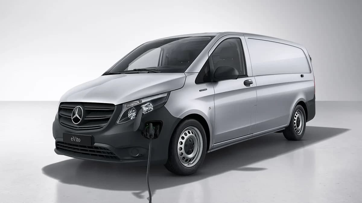 Mercedes-Benz eVito электрофургонининг янги версиясини тақдим этди