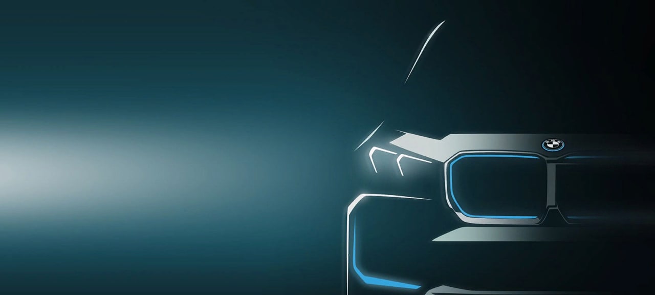 BMW iX1 электромобилининг тизерини намойиш этди