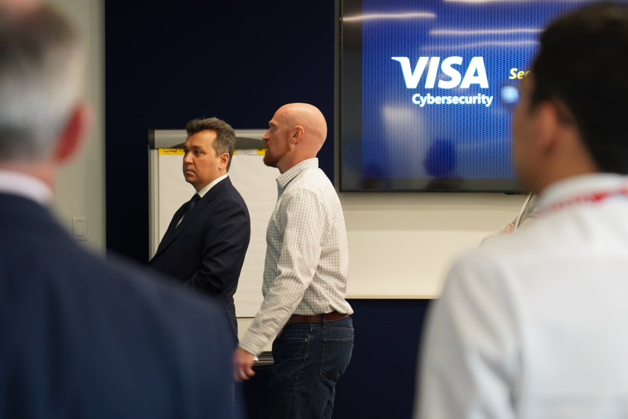 Шерзод Шерматов Visa компаниясига борди