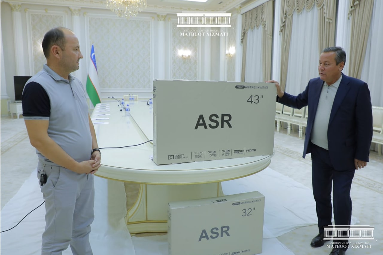 Андижонда телевизор ишлаб чиқариш йўлга қўйилди