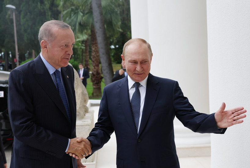 Putin va Erdoʻgʻon Rossiya gazi uchun qisman rublda hisob-kitob qilishga kelishib oldi