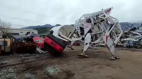 Механик қисқичбақа шаклидаги экзоскелет яратилди
