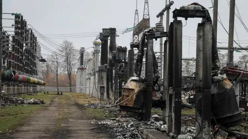 Rossiya hujumlari oqibatida “Ukrenergo” qariyb 2 mlrd dollar zarar koʻrdi