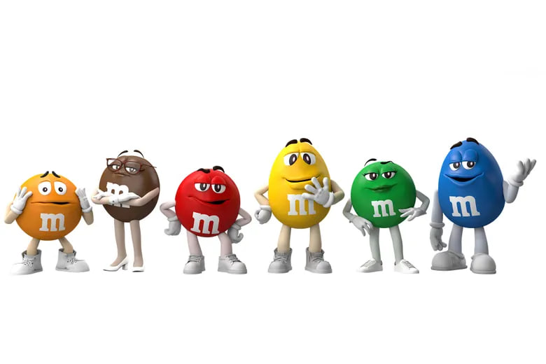 M&M’s рекламасидан гапирувчи конфетлар олиб ташланди
